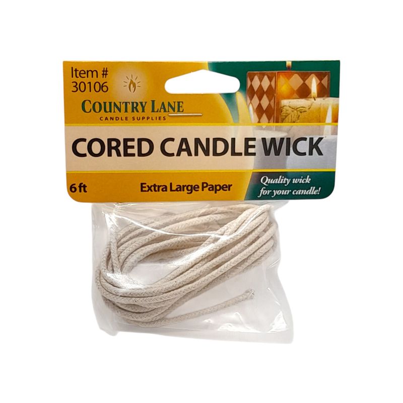 6' Extra Large Paper Cored Candle Wick 6' Extra Large Paper Cored Candle Wick