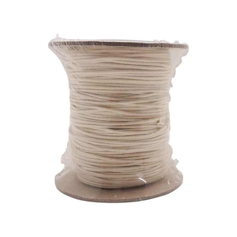 225&#39; Medium Paper Candle Wick Spool