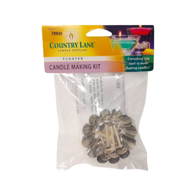 Floating Candle Making Kit - Makes 6 - 2.2&quot; Candles