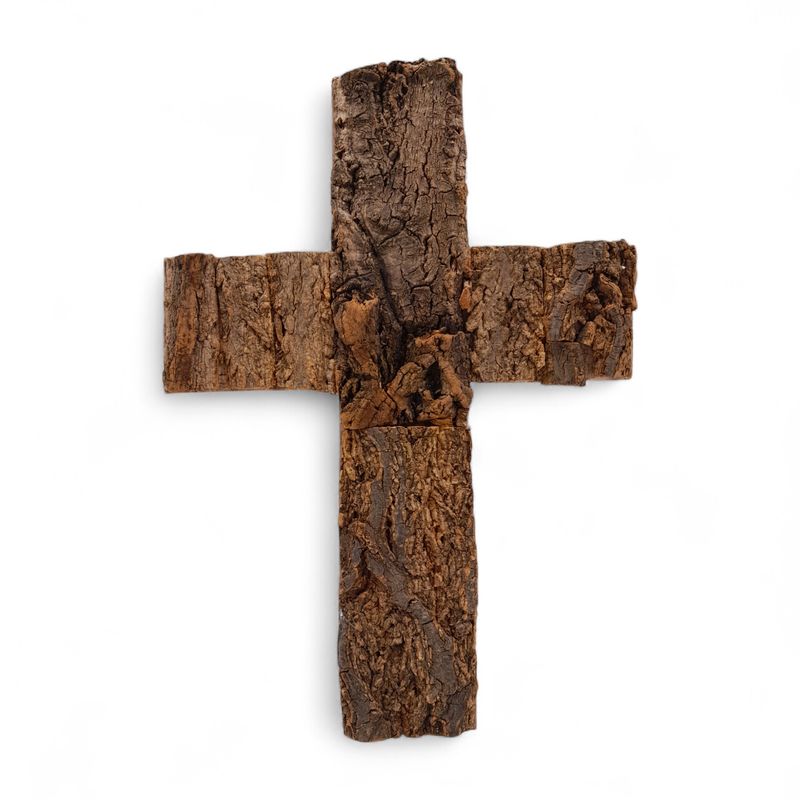 1/2&quot;x13.5&quot;x18&quot; Cork Bark Cross