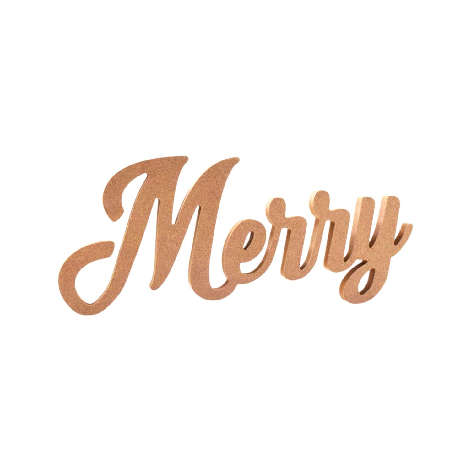 1/2"x10.5"x4.56" MDF "Merry"