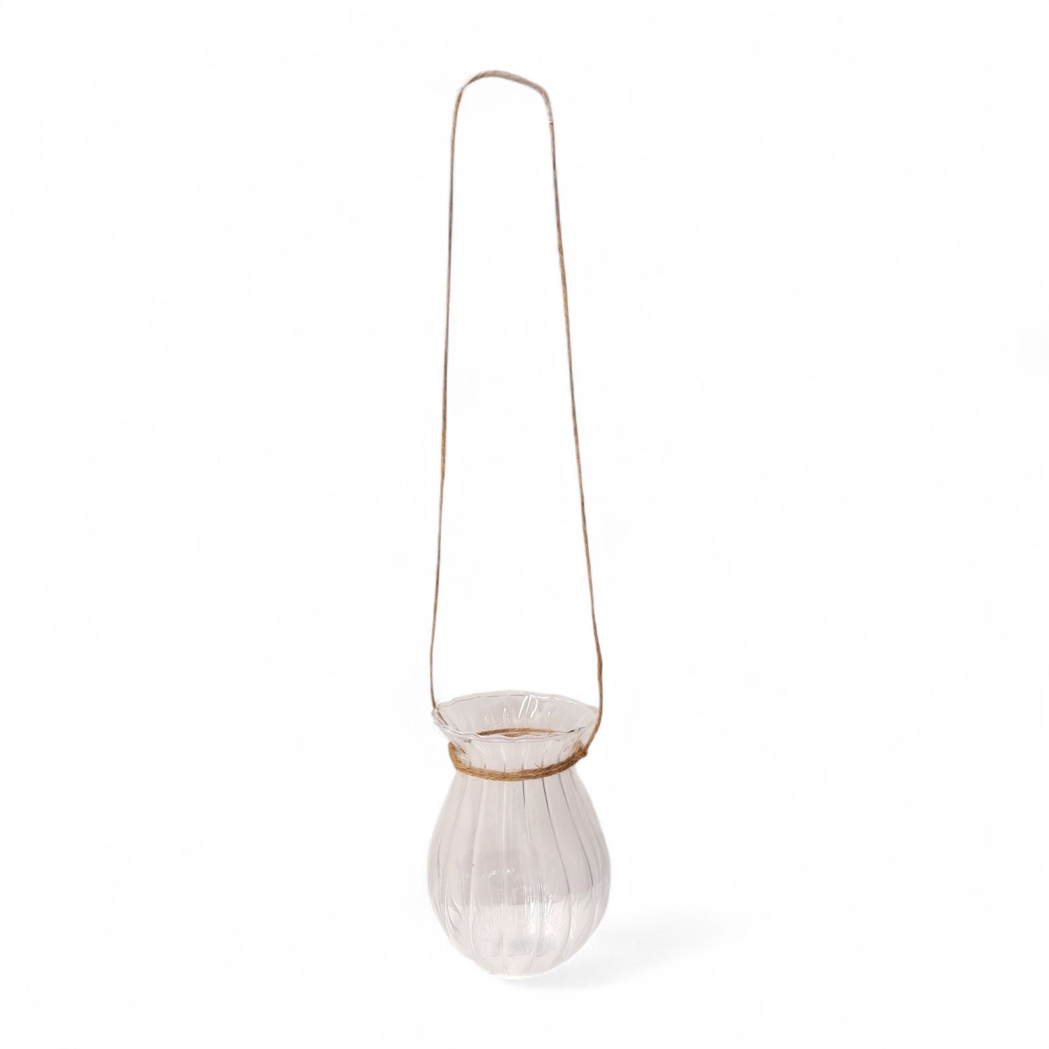3.25&quot;x4.25&quot; Hanging Glass Votive Holder Clear