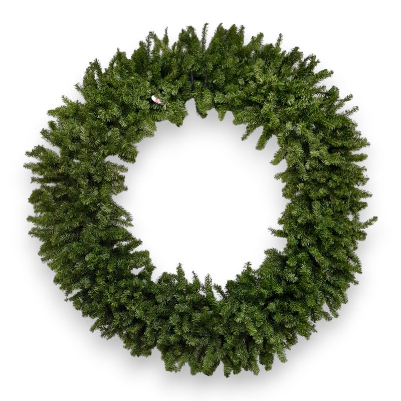 72&quot; Canadian Pine Wreath Green