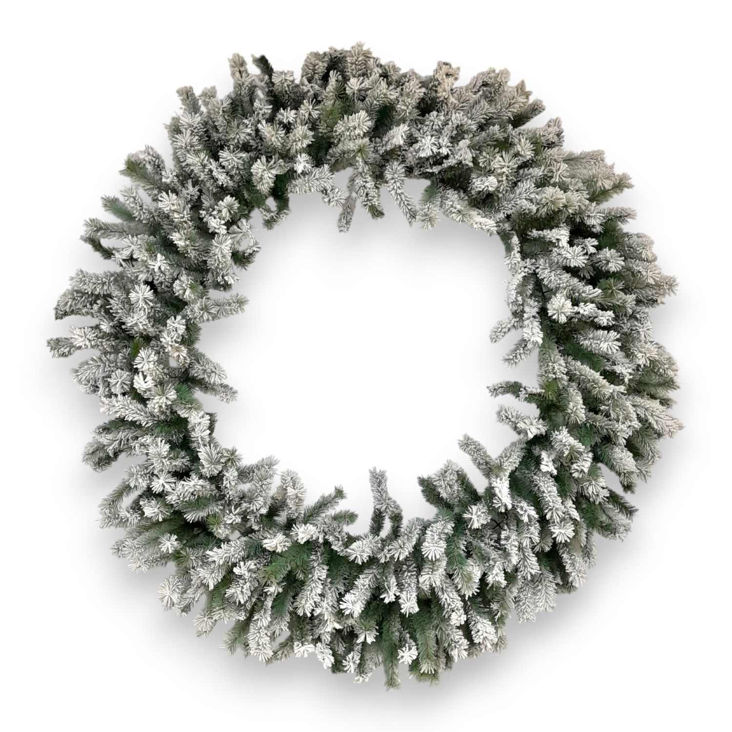 *60" Rocky Mountain Pine Wreath Flocked