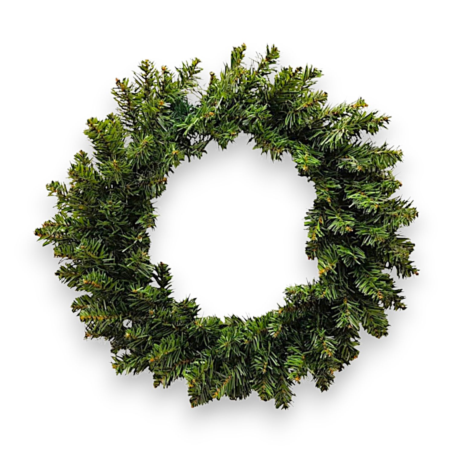 18&quot; Canadian Pine Wreath Green