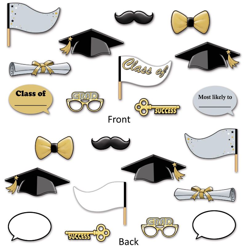 11pc Graduation Photo Fun Signs