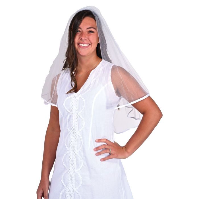 31&quot; Bachelorette Veil White
