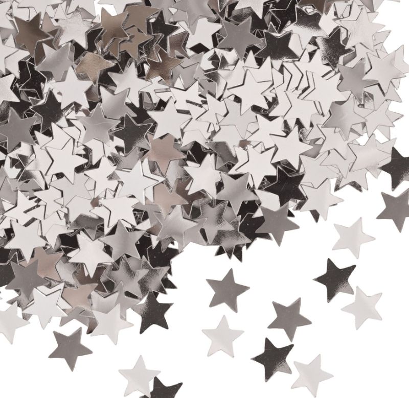1oz Star Confetti Silver