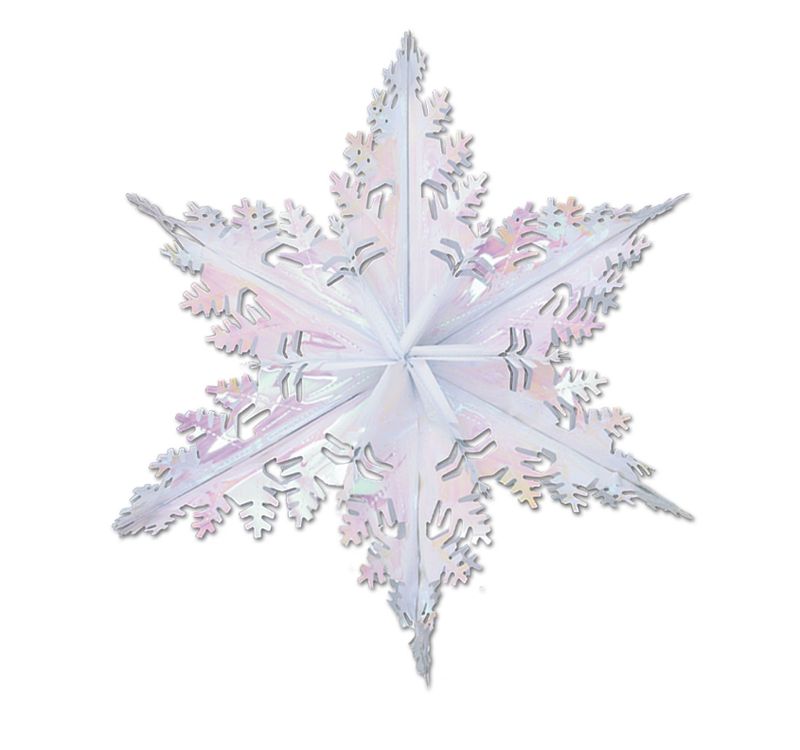 24&quot; Metallic Snowflake Opal