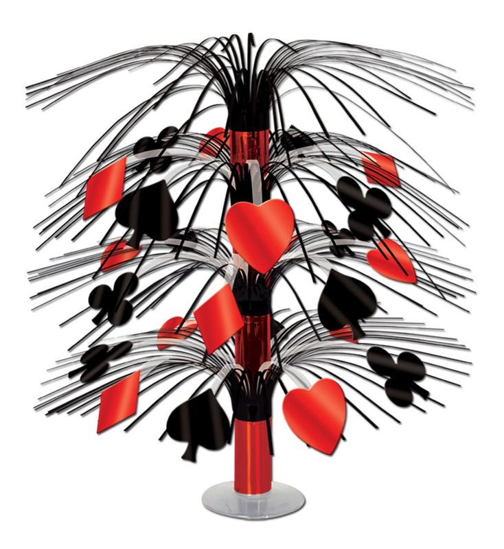 18&quot; Casino Cascade Centerpiece