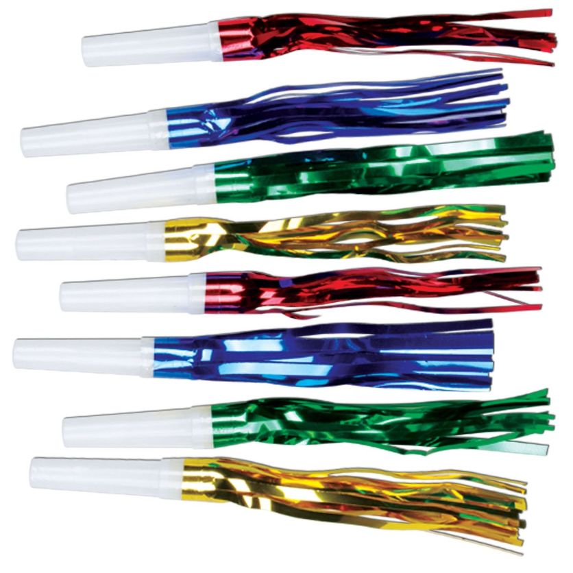 8pc 6" Party Squawkers Multi