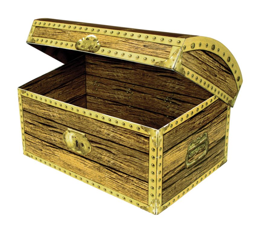 8"x5.5"x5.5" Treasure Chest Box