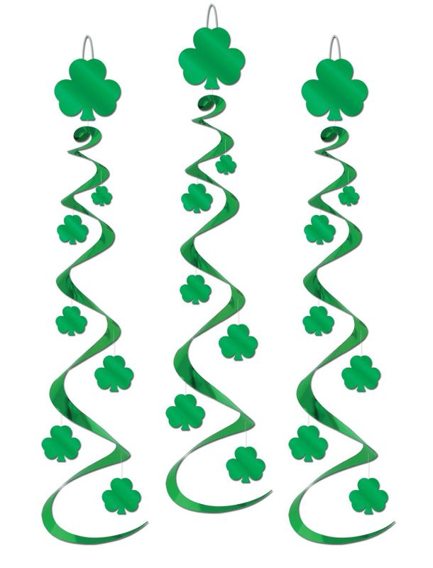3pc 30&quot; Shamrock Whirls