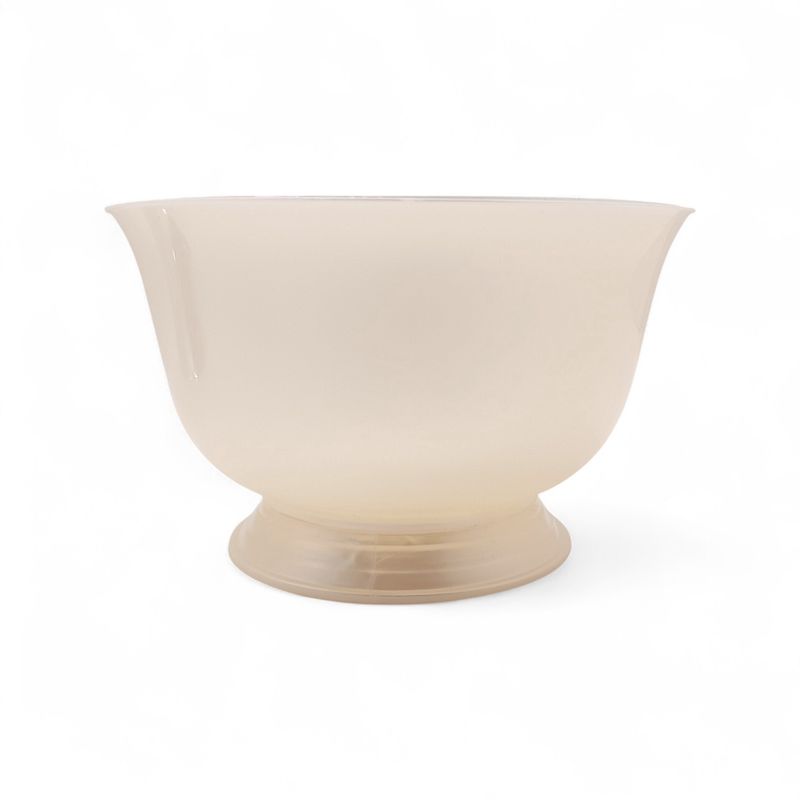 8&quot;x8&quot;x4.75&quot; Revere Bowl w/7.5&quot; Opening Pearl White (Plastic)