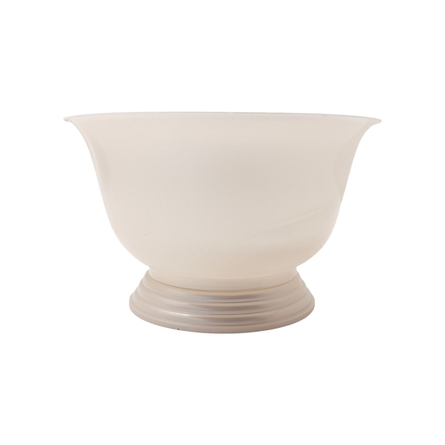 6&quot;x6&quot;x4&quot; Revere Bowl w/5.5&quot; Opening Pearl White (Plastic)