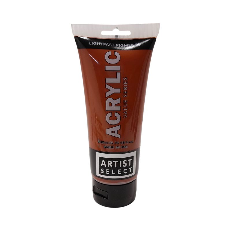 6.7oz Acrylic Paint Burnt Sienna