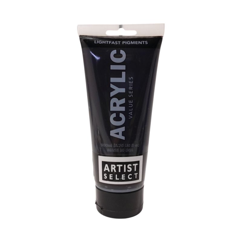 6.7oz Acrylic Paint Mars Black