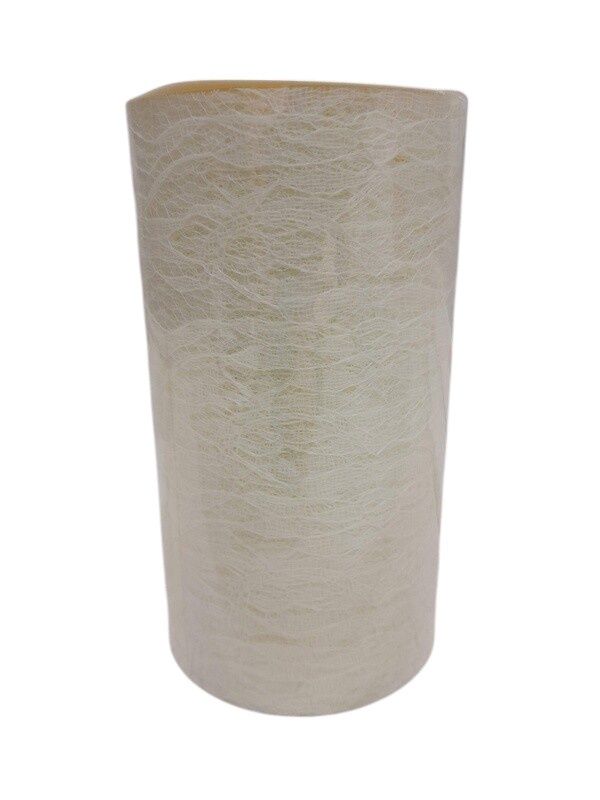 *6&quot;x25yd Lacey Ivory