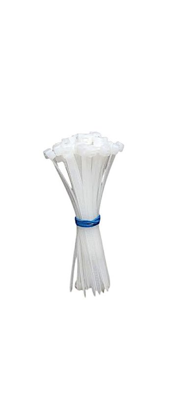50pc 4&quot; Zip Ties Clear