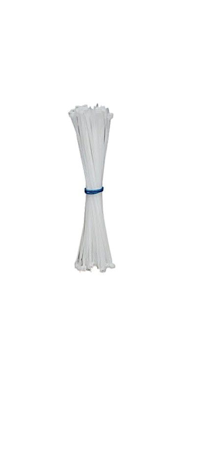 50pc 6&quot; Zip Ties Clear
