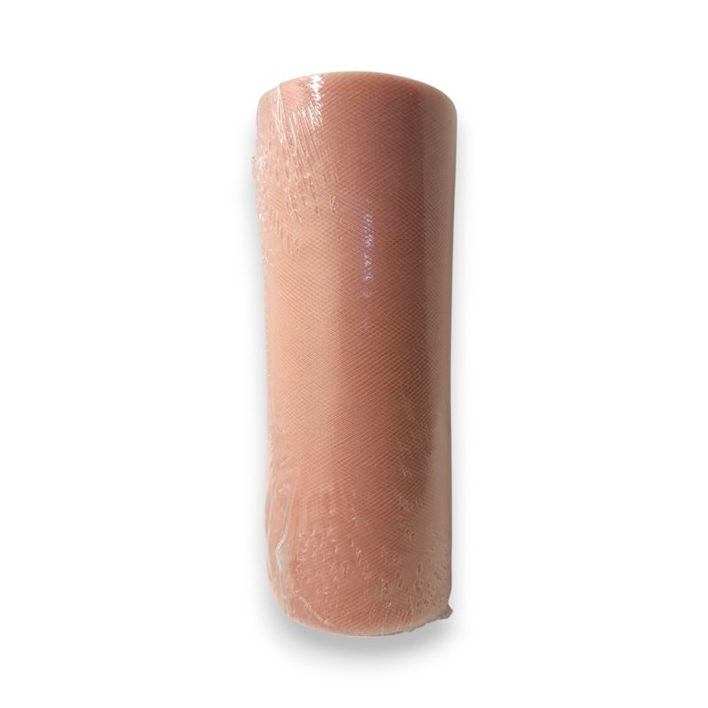 6&quot;x25yd Tulle Roll Peach