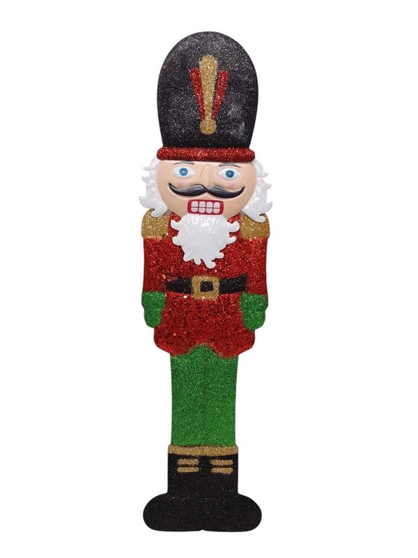 24" Metal Nutcracker Décor