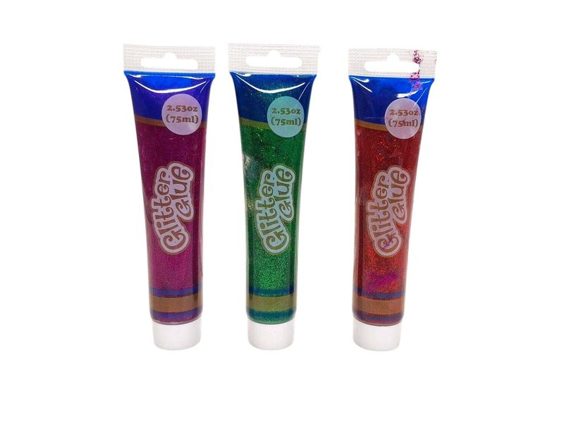 2.53oz Glitter Glue Assorted