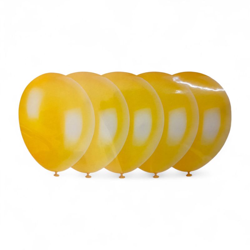 *12" Latex Balloons 10pc Yellow