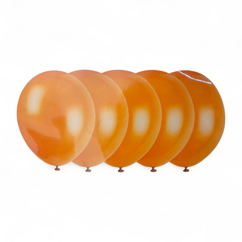 *12" Latex Balloons 10pc Orange