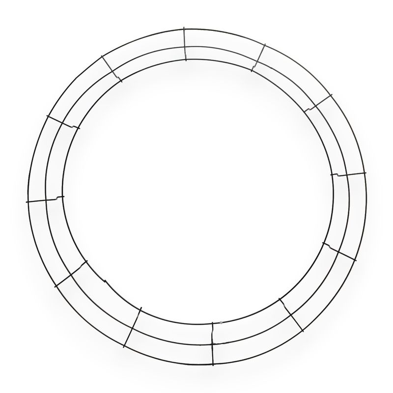 36&quot; Wire Wreath Frame Green