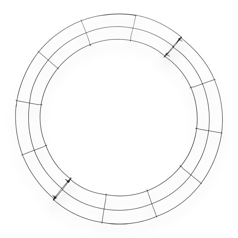 48&quot; Wire Wreath Frame Green