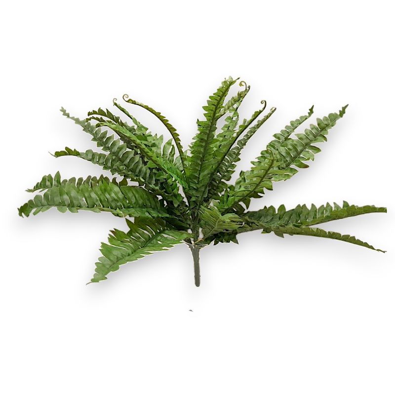 28&quot; Boston Fern Bush x27 Green