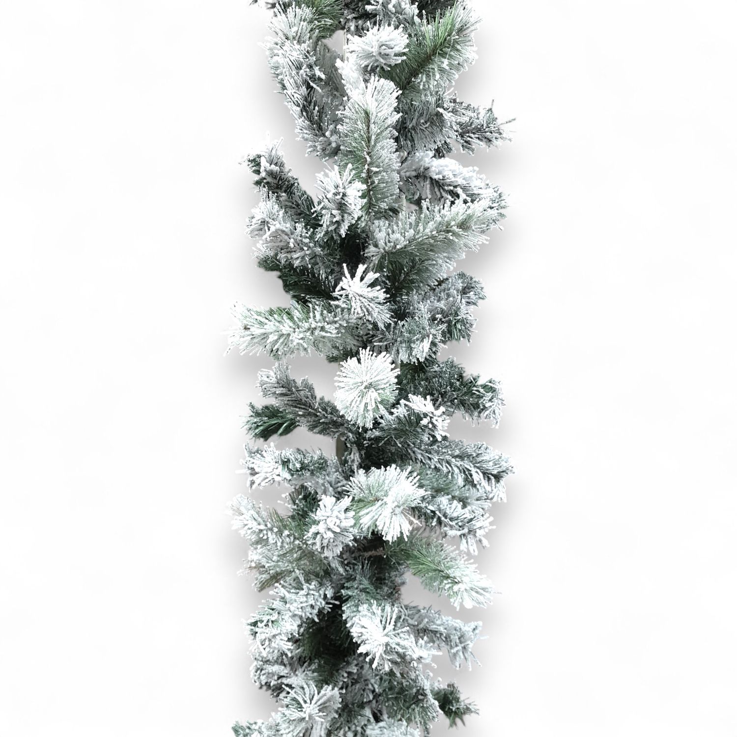 50'x12" Rocky Mountain Pine Garland Flocked