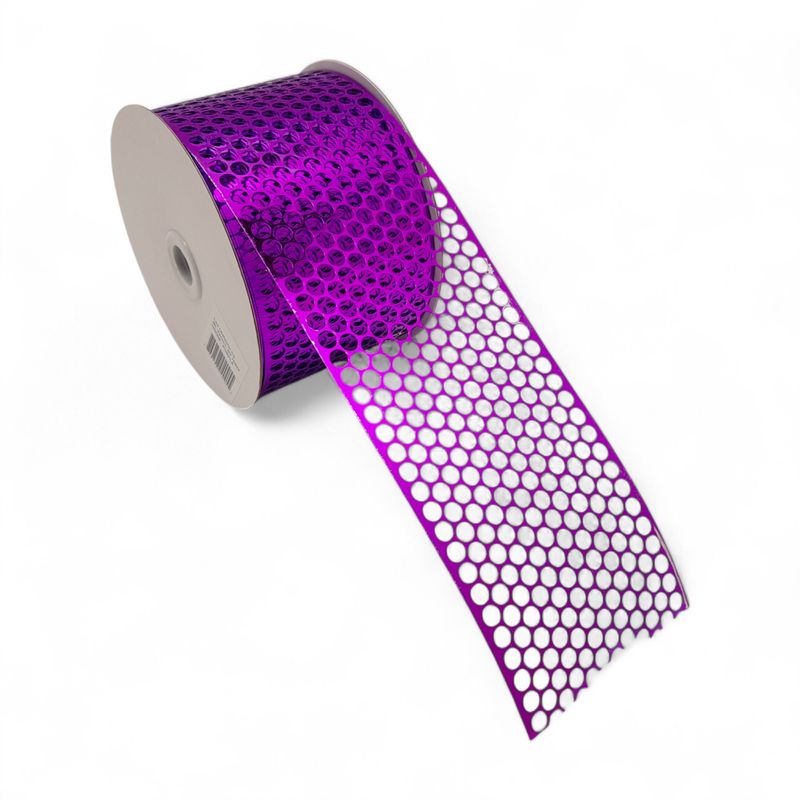 3.25"x50yd Honeycomb Punchinello Ribbon Purple 3.25"x50yd Honeycomb Punchinello Ribbon Purple