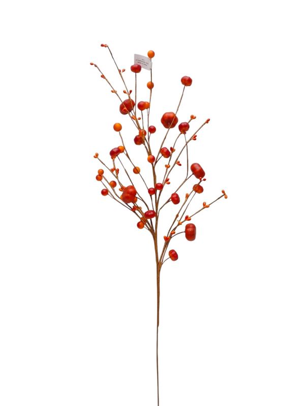 25&quot; Pumpkin/Berry Spray Orange