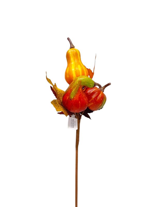 19.5&quot; Pumpkin/Gourd Spray