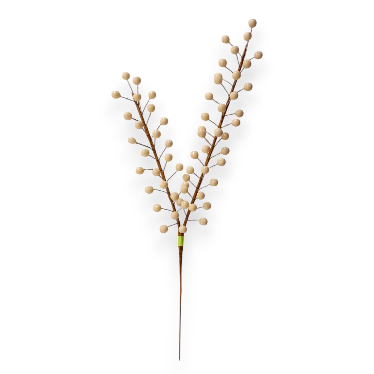 18" Berry Spray x2 w/61 Berries Cream