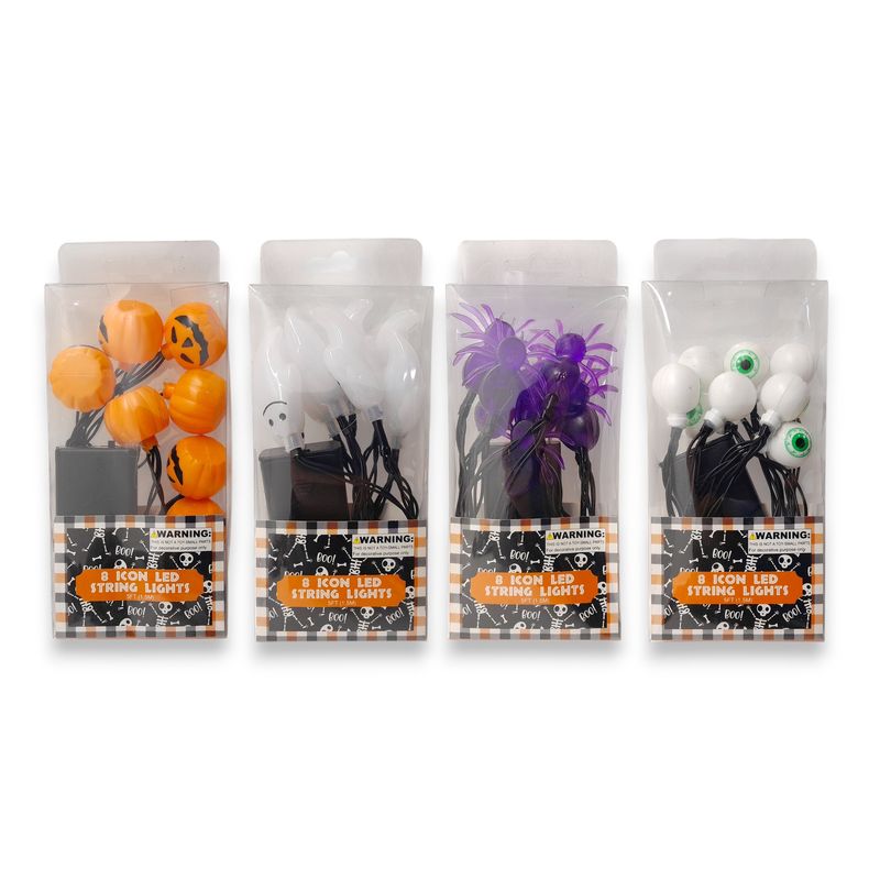 5' Halloween LED String Light Assorted 5' Halloween LED String Light Assorted