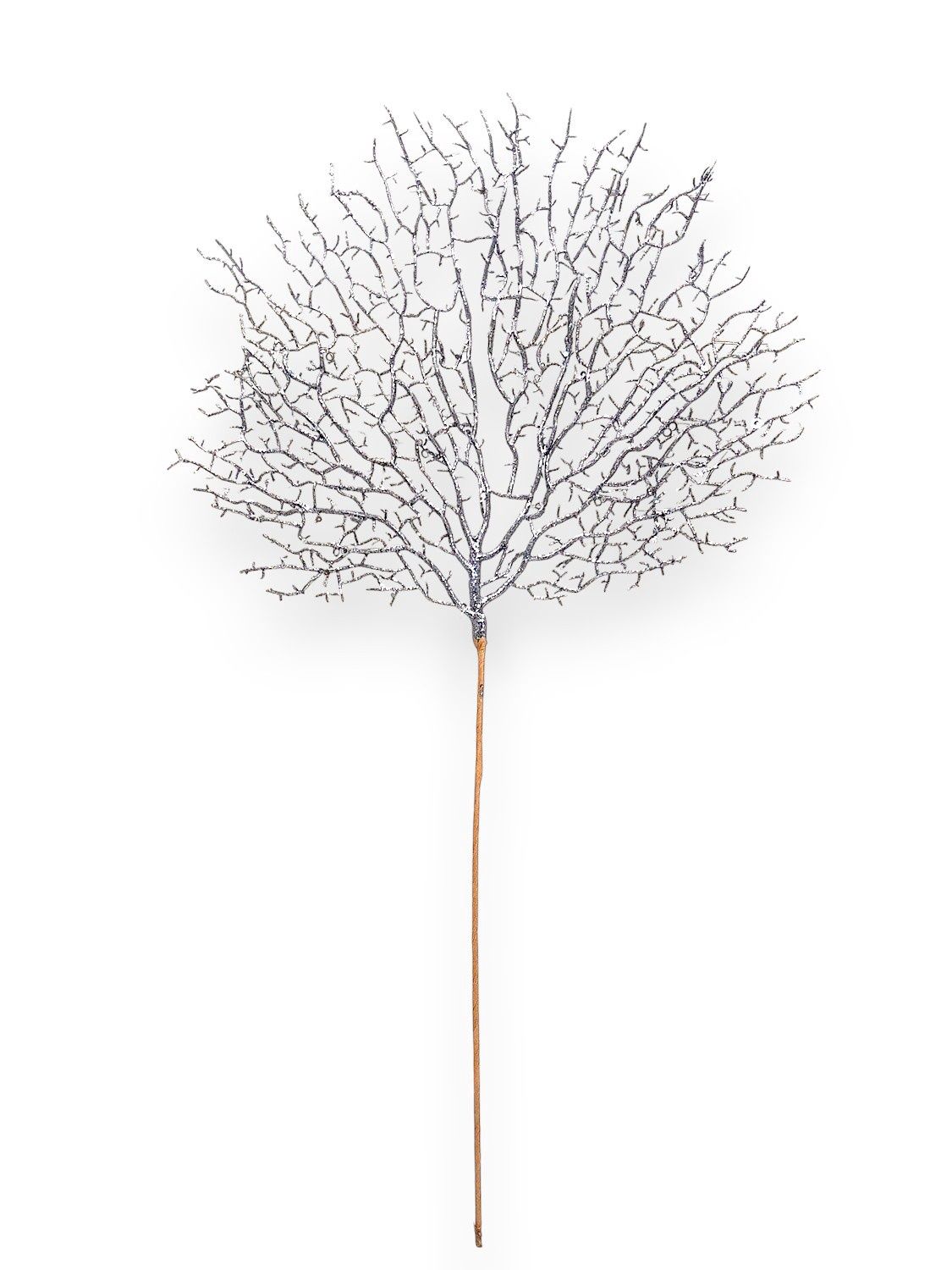 29" Glitter Coral Spray Grey/Silver