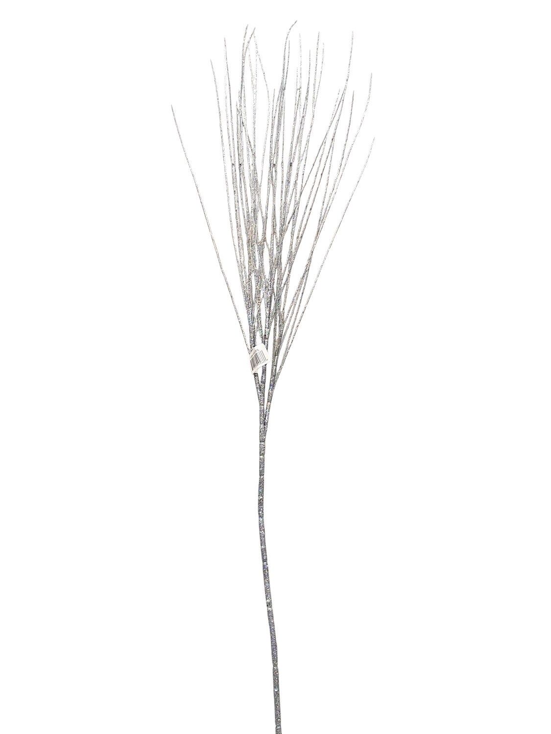 36" Pistil Grass Spray x3 Silver