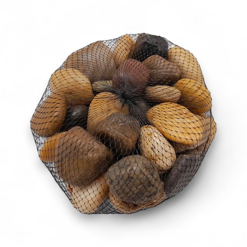 5.5lbs Polished River Rocks