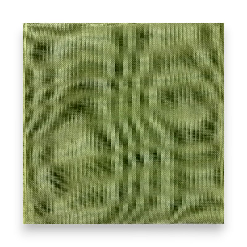 40pc 10.5&quot; Square Fine Weave Mesh Sheet Moss/Apple Green