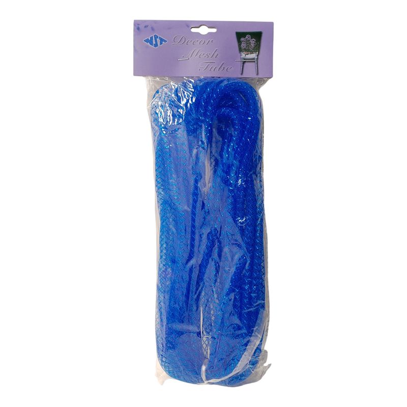 8mm x 15yd Mesh Tubing Turquoise