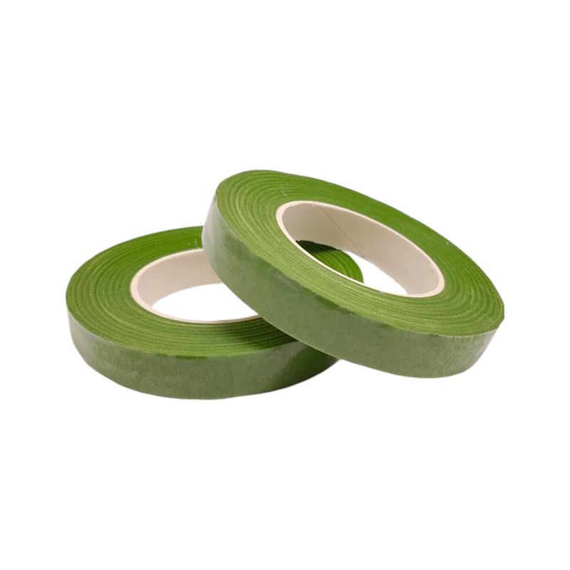 2pc 1/2"x30yd Floral Tape Light Green