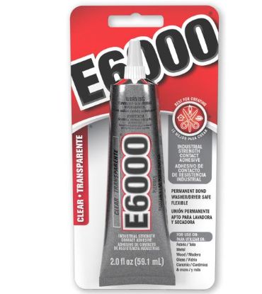 2oz E600 Clear Adhesive