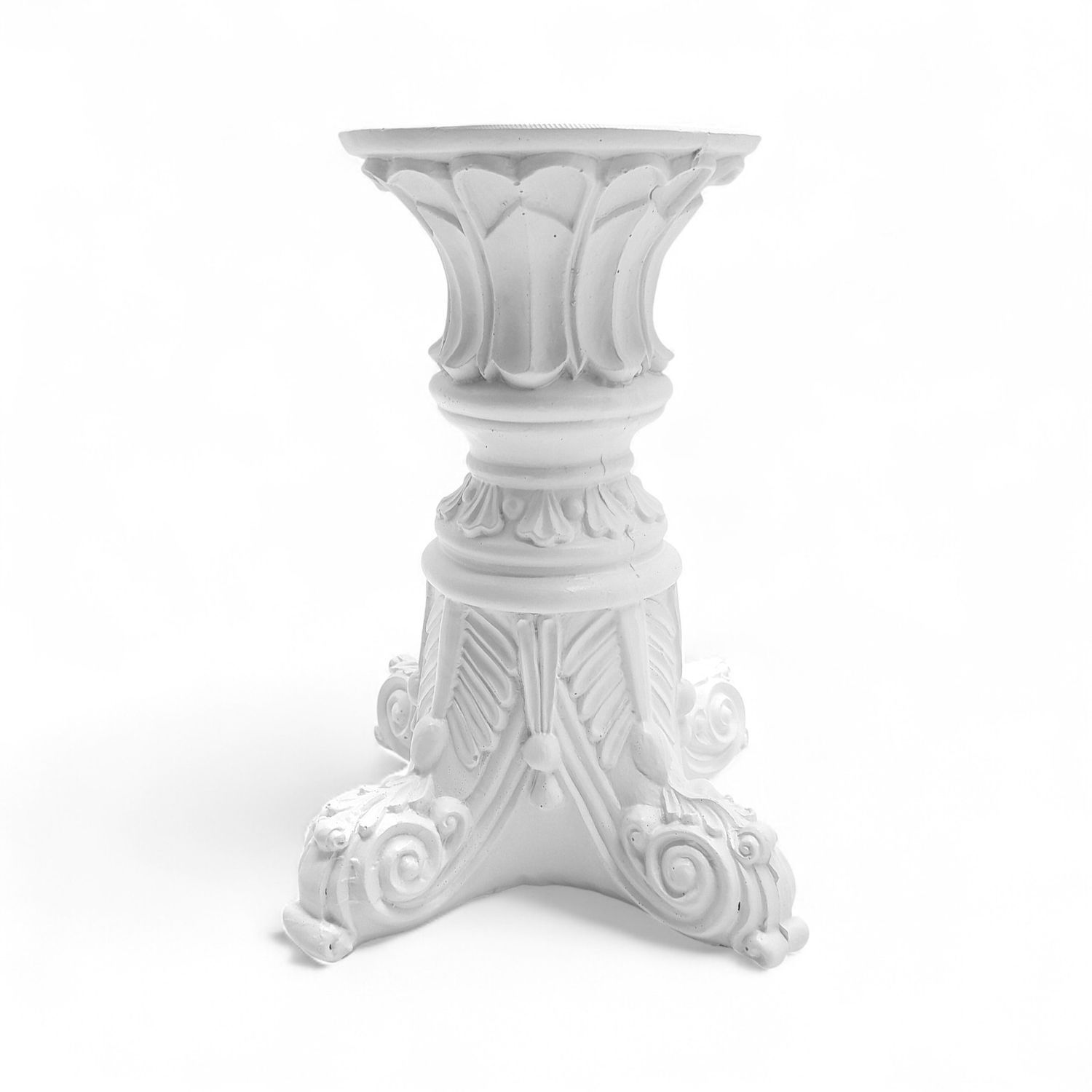 5"x5"x8" Pillar White (Resin)