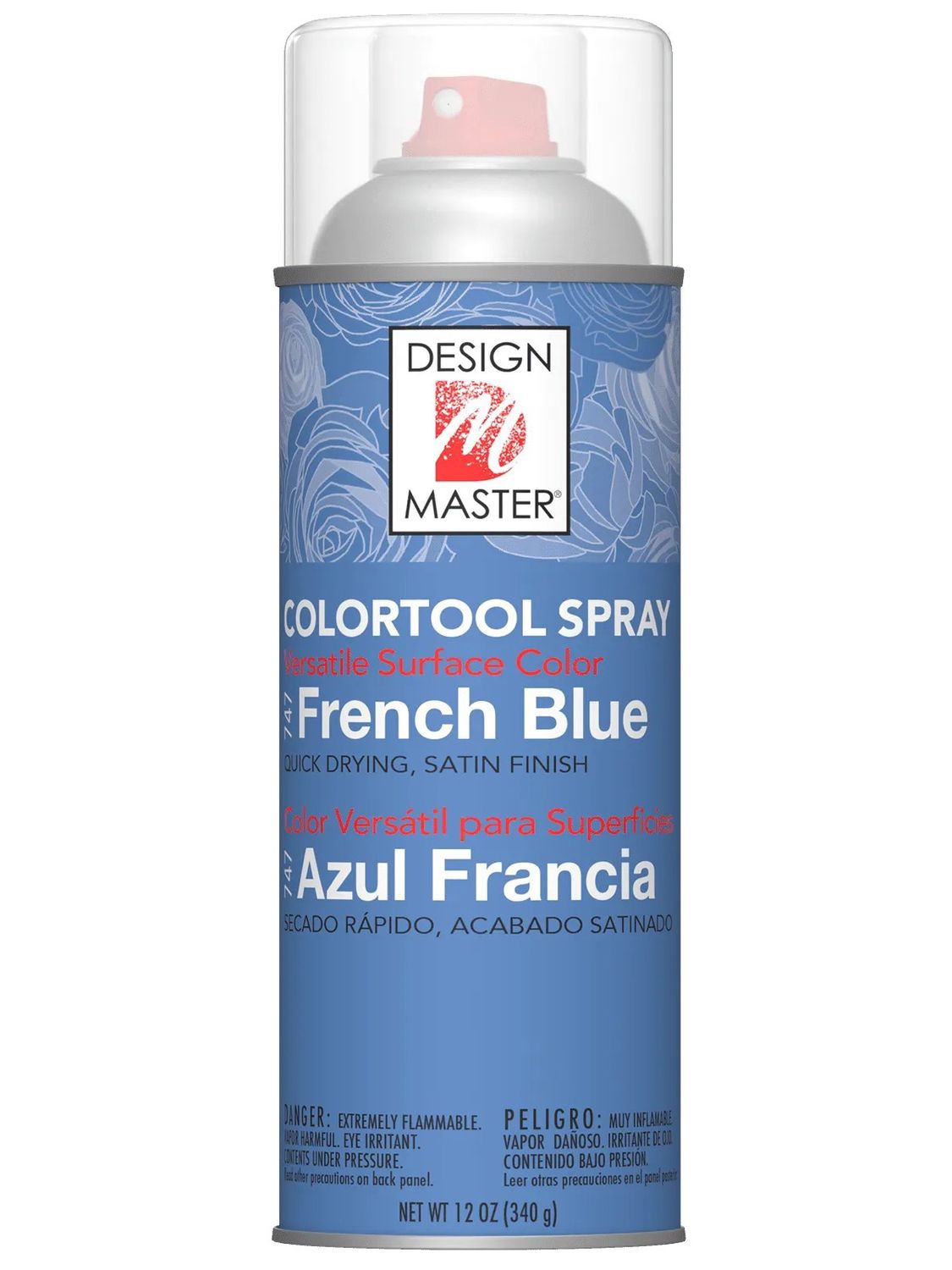 Design Master 12oz Spray Paint French Blue