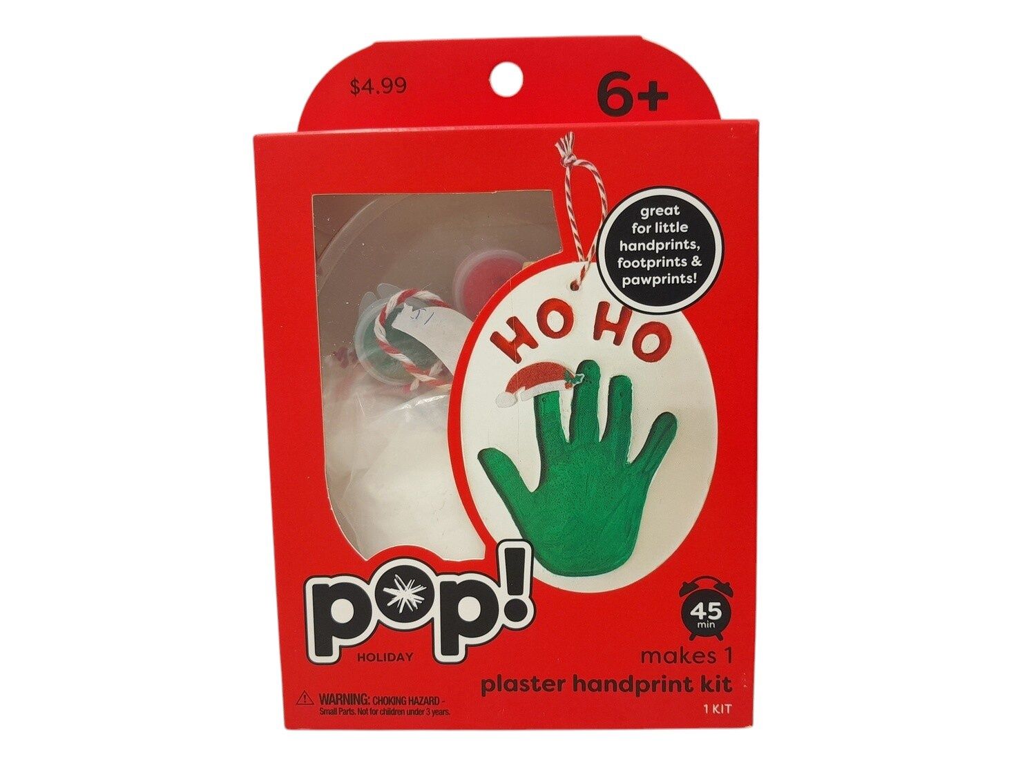 *Plaster Oval Handprint Kit