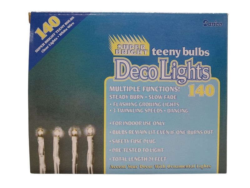 140 Lite 21ft Teenie Clear w/White Wire