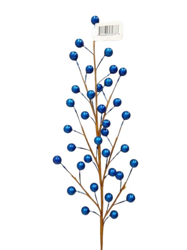 1pc 19" Berry Spray w/35 Berries Royal